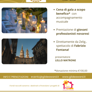 Arriva a Novara la prima edizione del “Gilde Award”