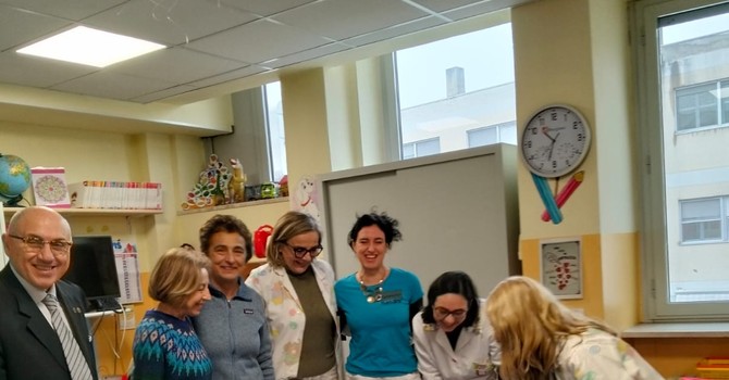 Al via il progetto di Pet Therapy “Quattro zampe in pediatria”