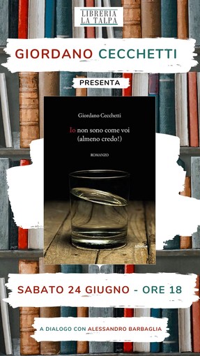 Giorda Cecchetti presenta il suo libro "Io non sono come voi (almeno credo!)"