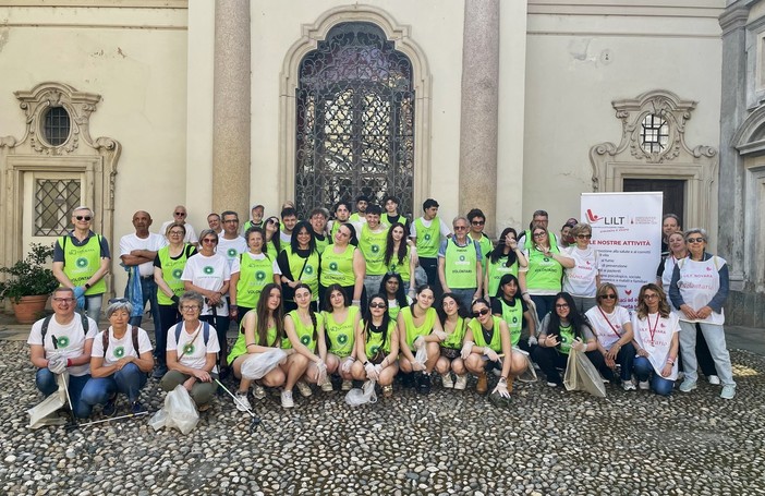 Novara Green e scuole superiori insieme per Lilt: raccolti oltre 7 chili di mozziconi in centro città