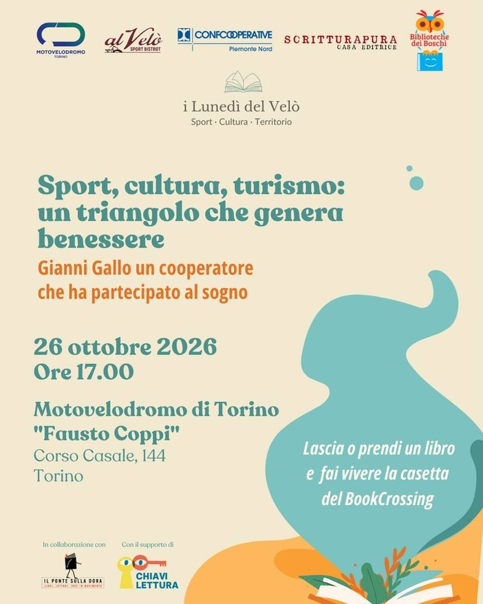 Sport, cultura e turismo: a Torino un incontro sul valore sociale dello sport e il benessere delle comunità