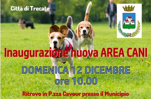 Domani l’inaugurazione dell’area cani a Trecate