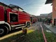 Oleggio, camper in fiamme sotto una tettoia: incendio coinvolge anche un garage Oleggio, camper in fiamme sotto una tettoia: incendio coinvolge anche un garage