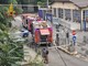 Incendio all'ex caserma Passalacqua