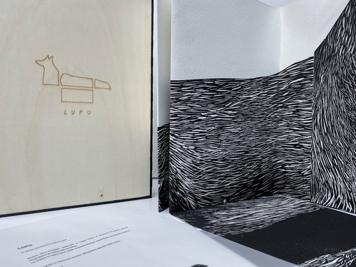Le sculture di Valerio Tedeschi e le opere grafiche de la tana dei lupi gentili