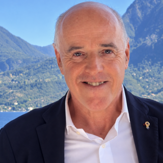 Il neopresidente Antonio Longo Dorni Il neopresidente Antonio Longo Dorni