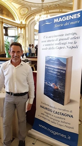 Venerdì al Circolo degli Amici di Novara la presentazione del libro “La grande Maratona Capri-Napoli” dell’autore Maurizio Castagna