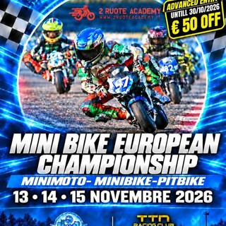 Borgo Ticino ospita la finale del Campionato Europeo Mini Bike: tre giorni di sport alla Pista Azzurra