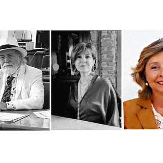 Nella foto da sinistra: Gabrio Mambrini, Chiarastella Bonetti e Maria Adele Garavaglia