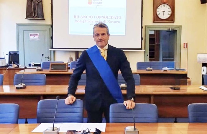 Consiglio provinciale di Novara: insediato Marco Caccia e approvati i bilanci per viabilità e consolidato 2024