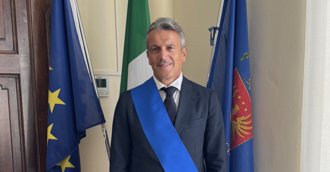 Il presidente della Provincia, Marco Caccia