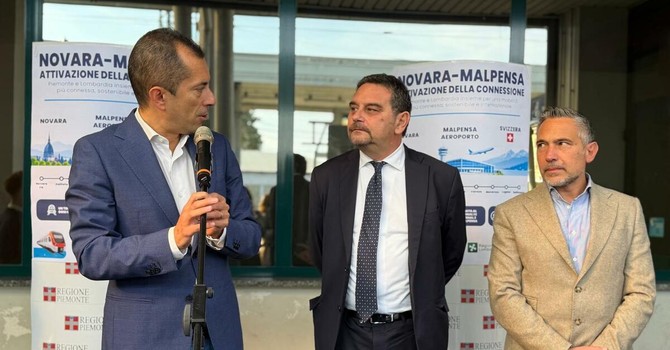 Novara-Malpensa in meno di 30 minuti: un treno ogni ora dal primo marzo 2027