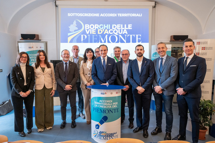 “Borghi delle Vie d’Acqua e Novarese”: firmato l'accordo tra i sindaci per la realizzazione di 98 progetti
