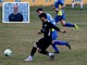 Promozione in campo per la 2a giornata; nel riquadro il tecnico dell'Arona, Fabrizio Salvigni