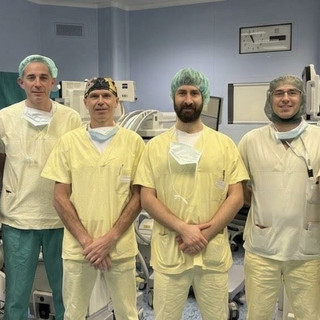 nella foto da sinistra:  Andrea Dorigotti, Renato Galli, Mauro Porta (Direttore),  Marco La Malfa, Stefano Pozzi, Emanuele Ciurlia