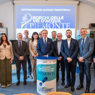 “Borghi delle Vie d’Acqua e Novarese”: firmato l'accordo tra i sindaci per la realizzazione di 98 progetti