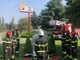 I Vigili del Fuoco di Novara onorano i caduti dell'11 Settembre 2001