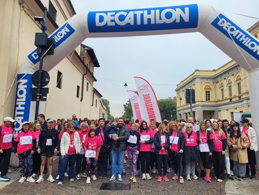 Novara si tinge di rosa per la Women Lilt Run: record di partecipanti con 1.189 iscritti