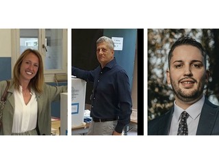 Nella foto da sinistra: Rosa Crisciuolo, Roberto Minera e Raffaele Sacco Nella foto da sinistra: Rosa Crisciuolo, Roberto Minera e Raffaele Sacco