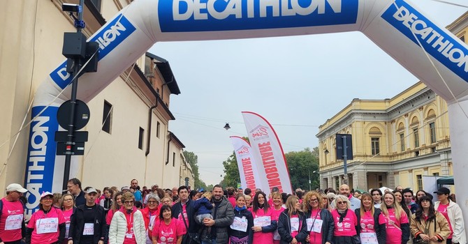 Novara si tinge di rosa per la Women Lilt Run: record di partecipanti con 1.189 iscritti