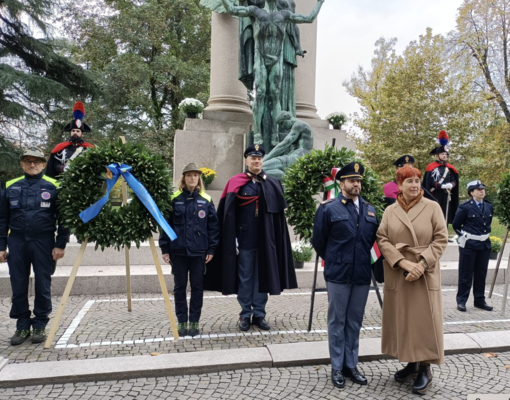 A Novara la cerimonia della Giornata dell'Unità nazionale e delle Forze armate A Novara la cerimonia della Giornata dell'Unità nazionale e delle Forze armate