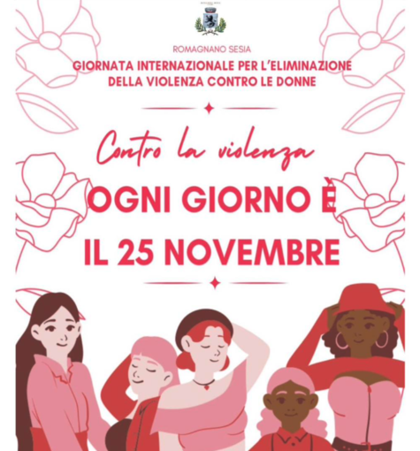 Romagnano Sesia celebra la Giornata Internazionale contro la violenza sulle donne Romagnano Sesia celebra la Giornata Internazionale contro la violenza sulle donne