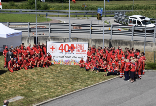 Numeri e volontari della Croce Rossa Italiana a Borgomanero nel 2022