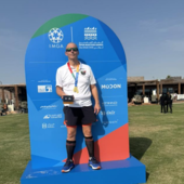 Tre gare, tre medaglie: Simone Di Sabato trionfa agli Open Masters Games