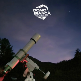 Domobianca365 sotto le stelle: sabato 2 agosto serata speciale con telescopi e apericena in quota