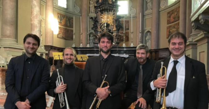 Novarien Trumpets Ensemble chiude la stagione di Musica Sacra nella basilica di San Gaudenzio