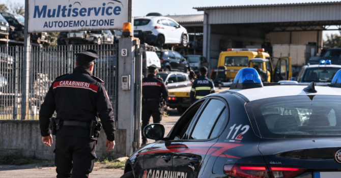 Cressa, rubano un'auto dal deposito giudiziario: due arrestati dopo un inseguimento