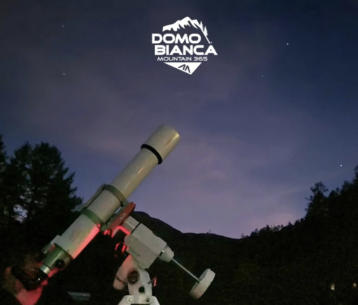 Domobianca365 sotto le stelle: sabato 2 agosto serata speciale con telescopi e apericena in quota