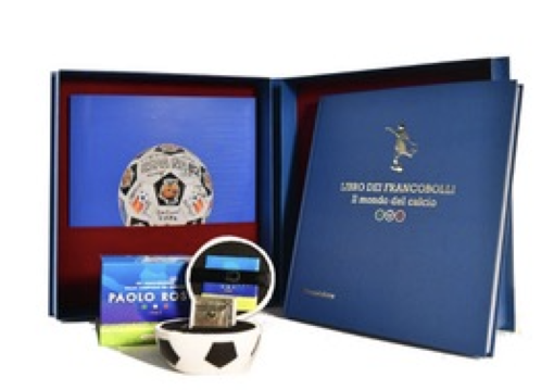 Disponibile anche nel novarese il libro dei francobolli “il mondo del calcio”