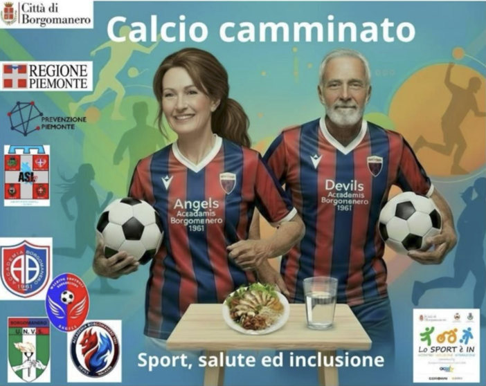 “Calcio camminato” e benessere: un incontro su sport, salute e inclusione