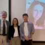 Nella foto: Martinoli, Andrea Zanovello (cugino di Alessandro) e vice presidente dell’associazione e Ilaria Notari dell’associazione Anche Io Aps
