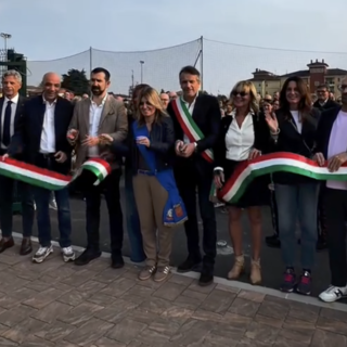 Romentino, inaugurato il nuovo polo sportivo con campi da padel, tennis, calcetto e beach volley