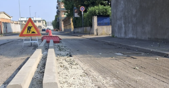 Novara, via Wild chiusa al traffico sabato mattina per i lavori di asfaltatura