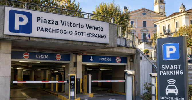 Galliate, dal 3 novembre cambia l'accesso al parcheggio sotterraneo Galliate, dal 3 novembre cambia l'accesso al parcheggio sotterraneo