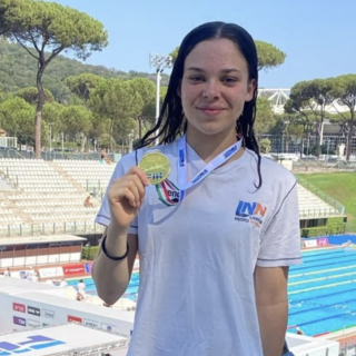 Emma Crepaldi regina della rana: due titoli italiani e un argento a Roma