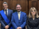 Nella foto da sinistra: Marco Caccia, Andrea Crivelli e Barbara Pace