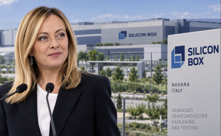 Giorgia Meloni a Novara il 9 novembre per la prima pietra dello stabilimento Silicon Box Giorgia Meloni a Novara il 9 novembre per la prima pietra dello stabilimento Silicon Box