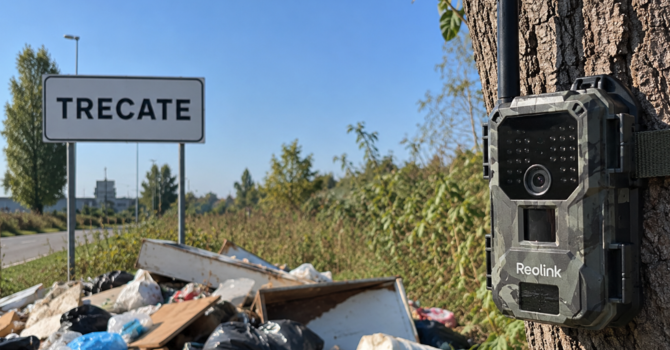Cinque nuove fototrappole contro l'abbandono dei rifiuti