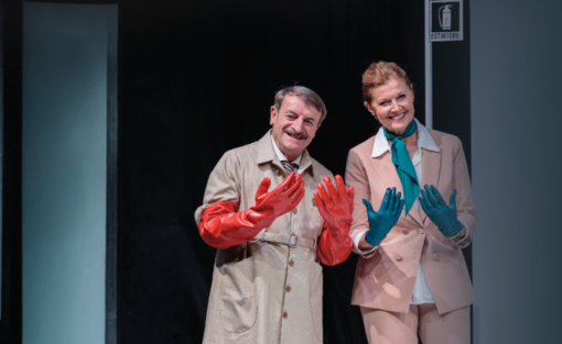 Giacomo Poretti e Daniela Cristofori in scena al Coccia con "Condominio mon amour" Giacomo Poretti e Daniela Cristofori in scena al Coccia con "Condominio mon amour"