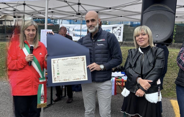 Ivan Strozzi premiato per l’impegno a favore del mondo agricolo