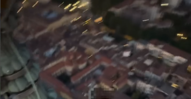 Novara, un altro giovane scala la Cupola di San Gaudenzio e pubblica il video sui social