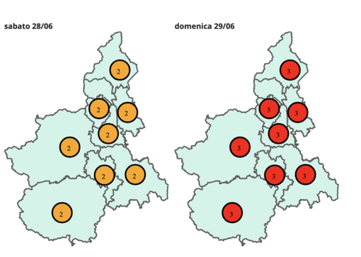 Caldo estremo in arrivo: domenica da bollino rosso anche nella nostra Provincia