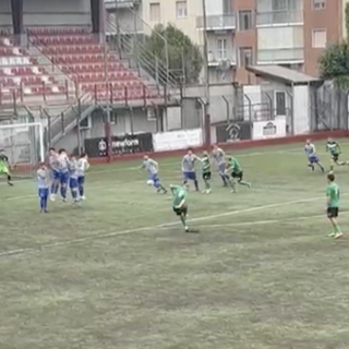 Valduggia - Vogogna, il gol di Margaroli su punizione Valduggia - Vogogna, il gol di Margaroli su punizione