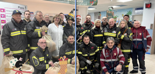 La Befana in ospedale: sorrisi e doni per i piccoli pazienti di Novara