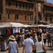 Galliate si anima con il mercato di primavera