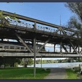 Il Ponte di Ferro sul fiume Ticino Il Ponte di Ferro sul fiume Ticino